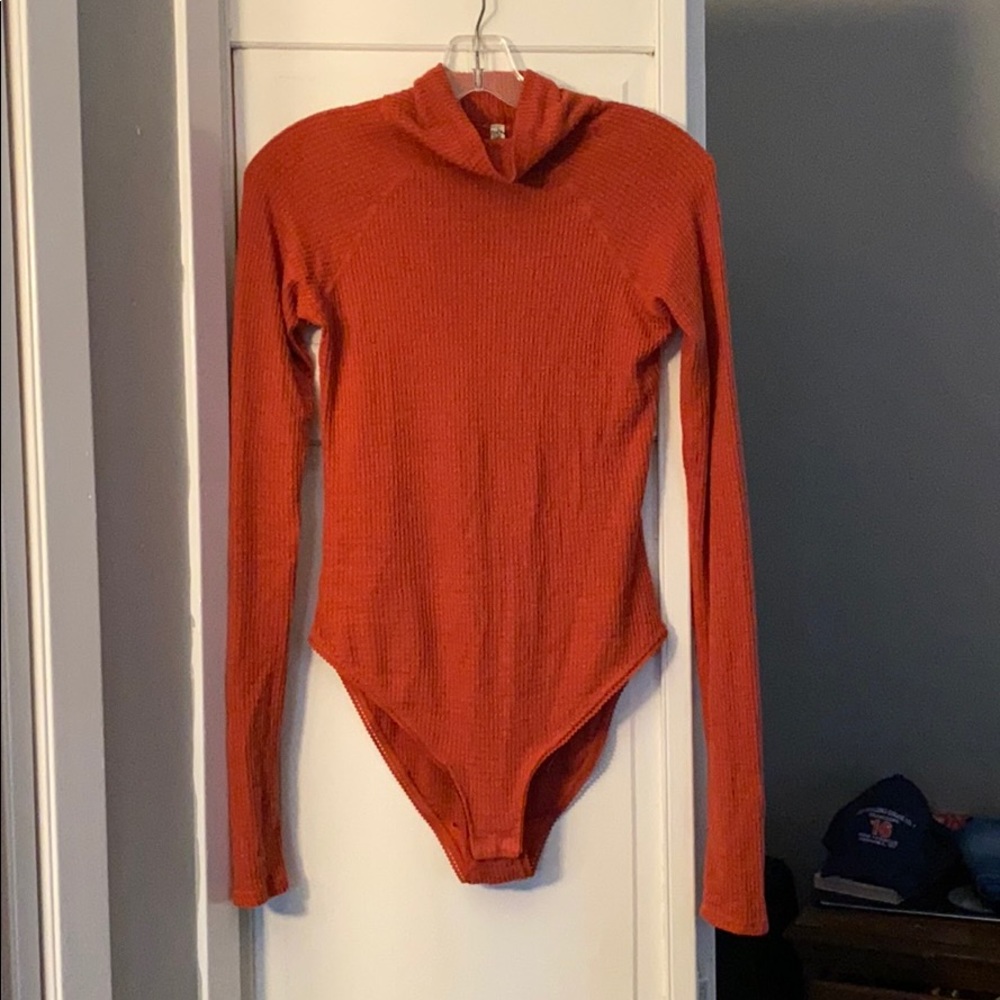 Turtle neck body suit